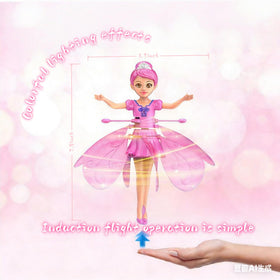 HENRYZH 360° rotating pink robot performing dynamic aerial displays