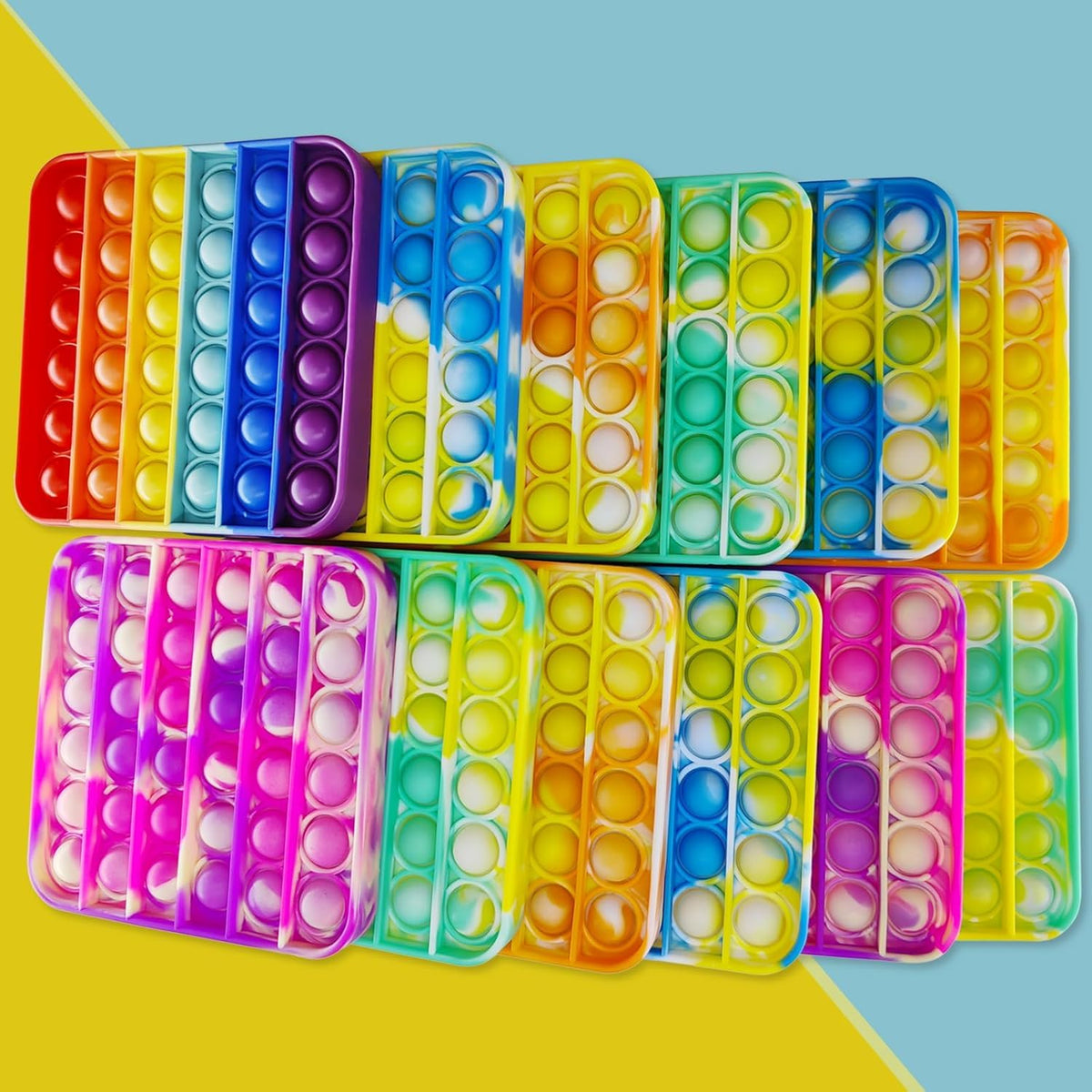 HENXING compact pocket-sized pop bubble toy for on-the-go relief.