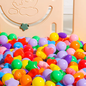 Heopeis Star Ball Pit Balls indoor-outdoor use for versatile play spaces