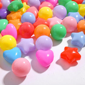 Heopeis Star Ball Pit Balls star shape closeup showing durable construction