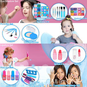 HERAPFANN child applying makeup for imaginative play with friends