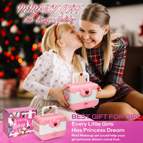 HERAPFANN safe, washable makeup set for easy cleanup after play.