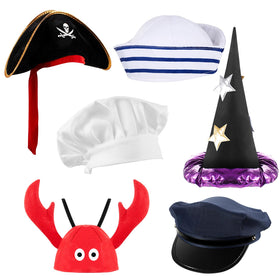Hercicy police hat for kids, ideal for costumes and pretend play photo booths