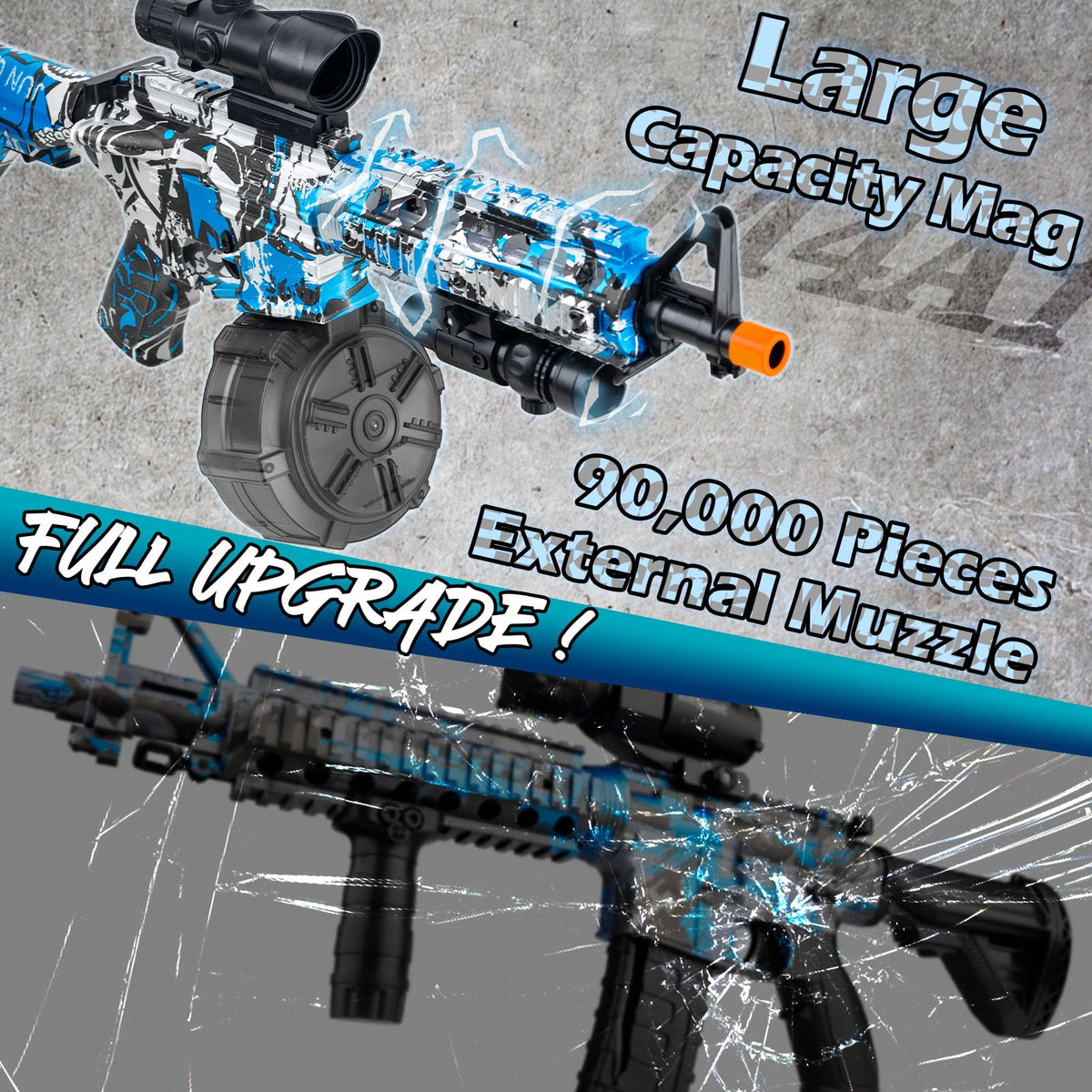Herisona blaster featuring powerful core components for reliable performance.