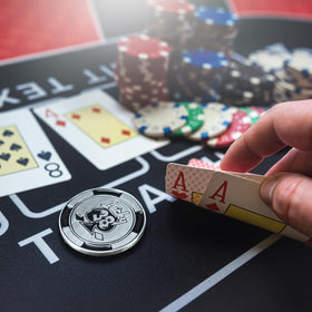 HeroCrafts package includes one casino chip medallion for gifting
