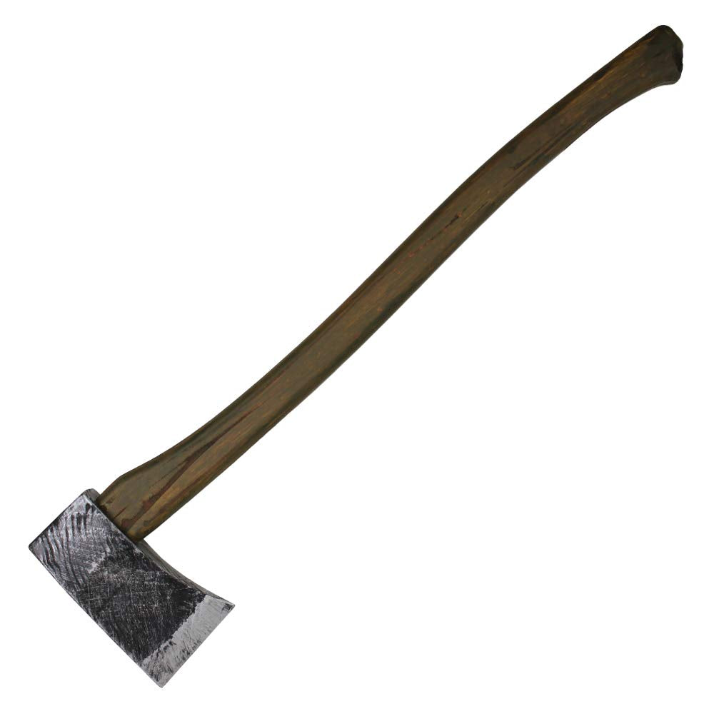 Heroes Edge 27-inch foam chrome felling axe head for cosplay and display