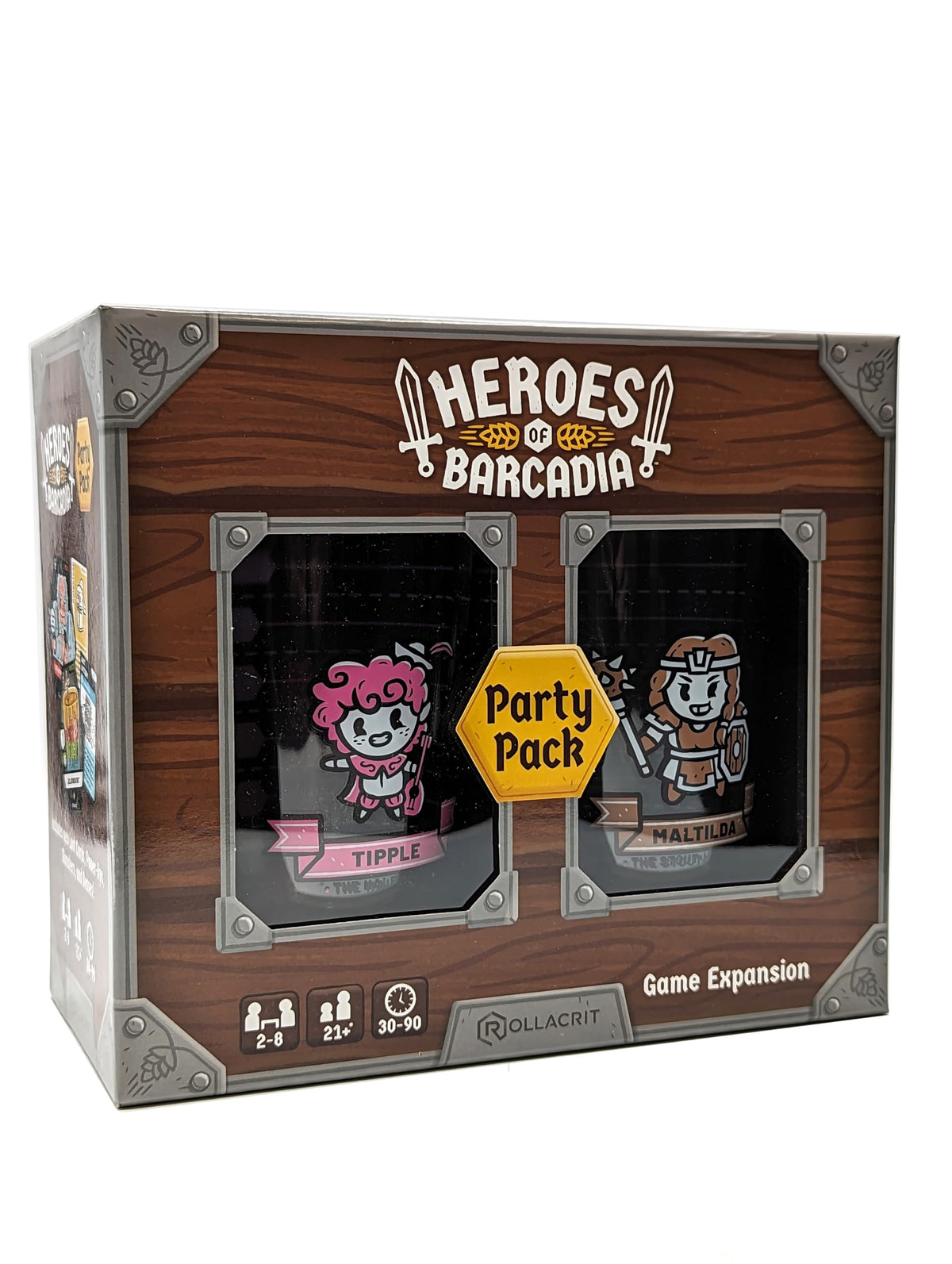 HEROES OF BARCADIA Rollacrit Tipple Half-Pint expands hero roster for bigger battles.