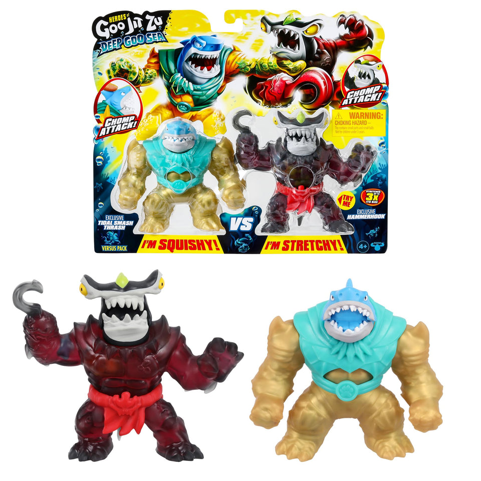Heroes of Goo Jit Zu Deep Goo Sea pack cover introduces exclusive figures for epic underwater battles.