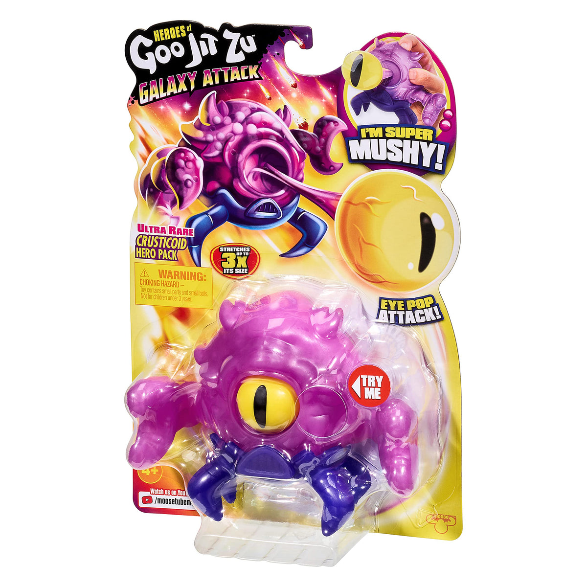 Ultra rare Crusticoid figure from Galaxy Attack collection.