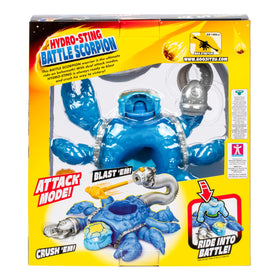 Hydro Sting as battle mount, compatible with regular Goo Jit Zu figures