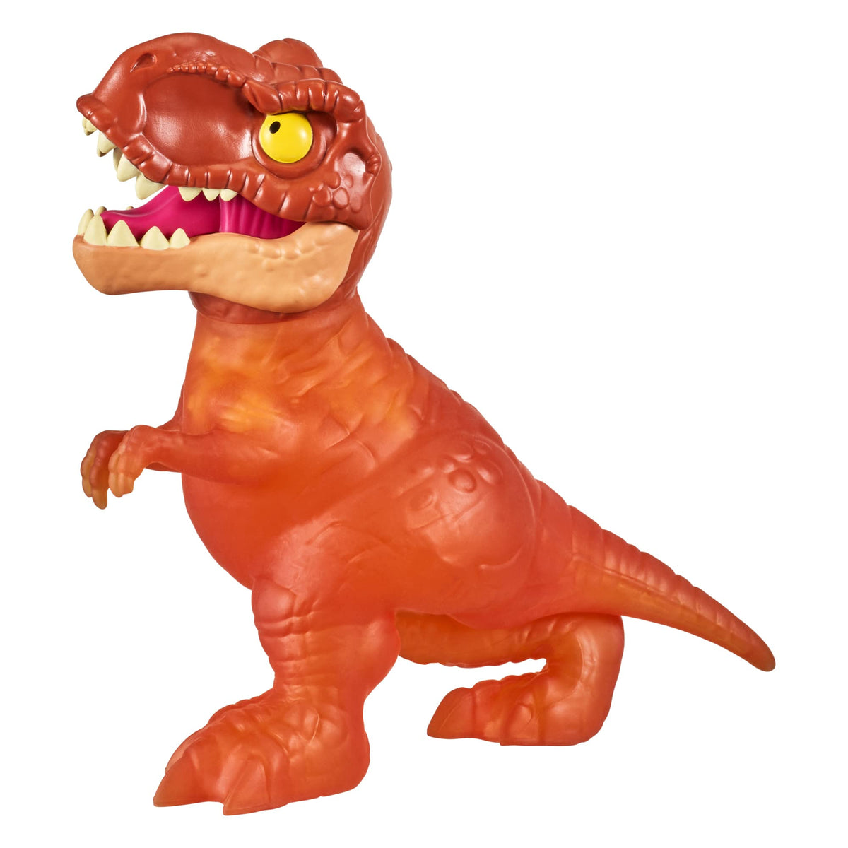 Heroes of Goo Jit Zu Supagoo T. Rex 7.5-inch size with impressive stretch.