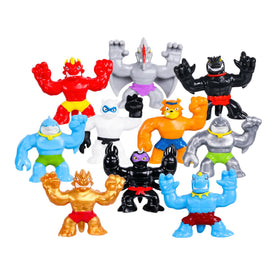 Heroes of Goo Jit Zu Minis Mega 10 Pack cover image for imaginative stretch-and-battle play.