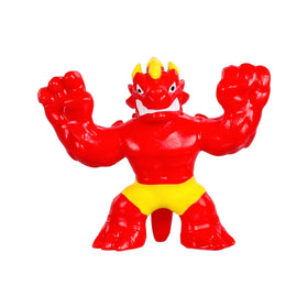 Heroes of Goo Jit Zu Minis Scorpius mini figure featuring bright colors and stretchable texture.
