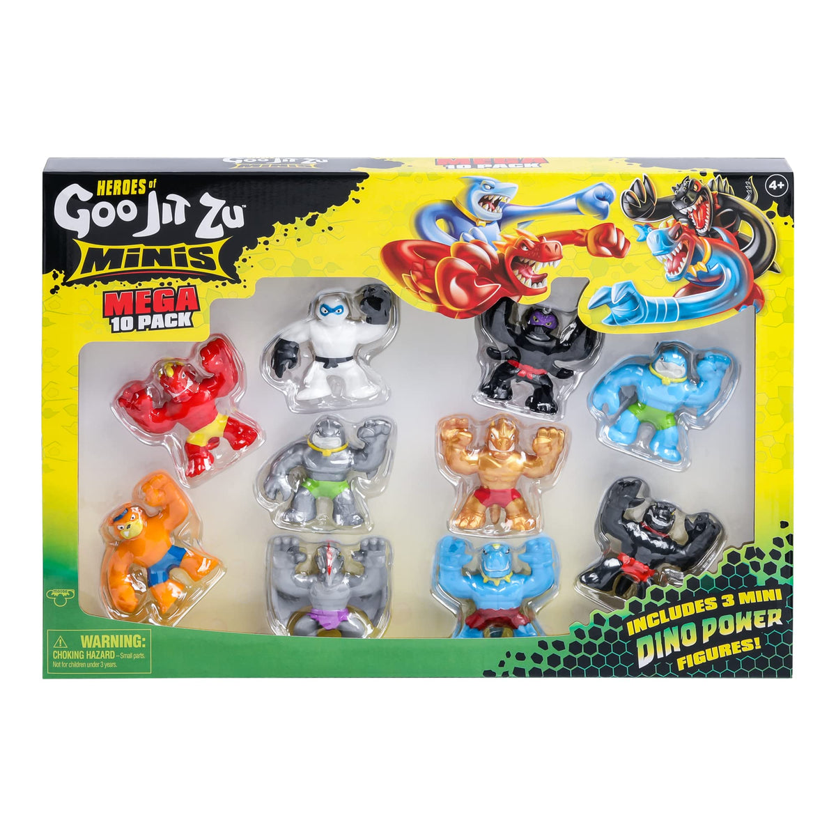 Heroes of Goo Jit Zu Minis Thrash mini figure with flexible squish action.