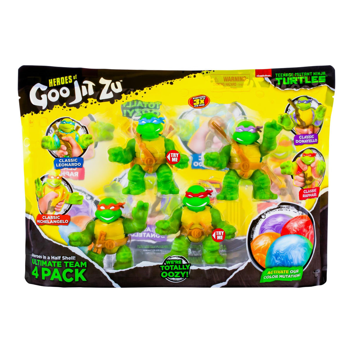 Donatello purple goo mutation for tactile squish and color reveal.