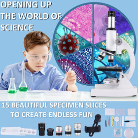 Herwicm microscope adjustable tilt arm offers comfortable viewing angles.