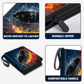 HESPLUS 9-pocket sleeve collection highlights large capacity for 900 cards.