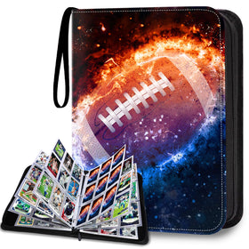HESPLUS 900-pocket binder front cover with waterproof PU leather for lasting protection.