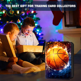HESPLUS 900 Pockets binder ideal for basketball, football, and gaming cards on the go.
