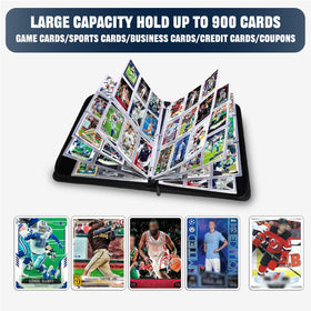 HESPLUS binder 900-pocket layout keeps large collections organized