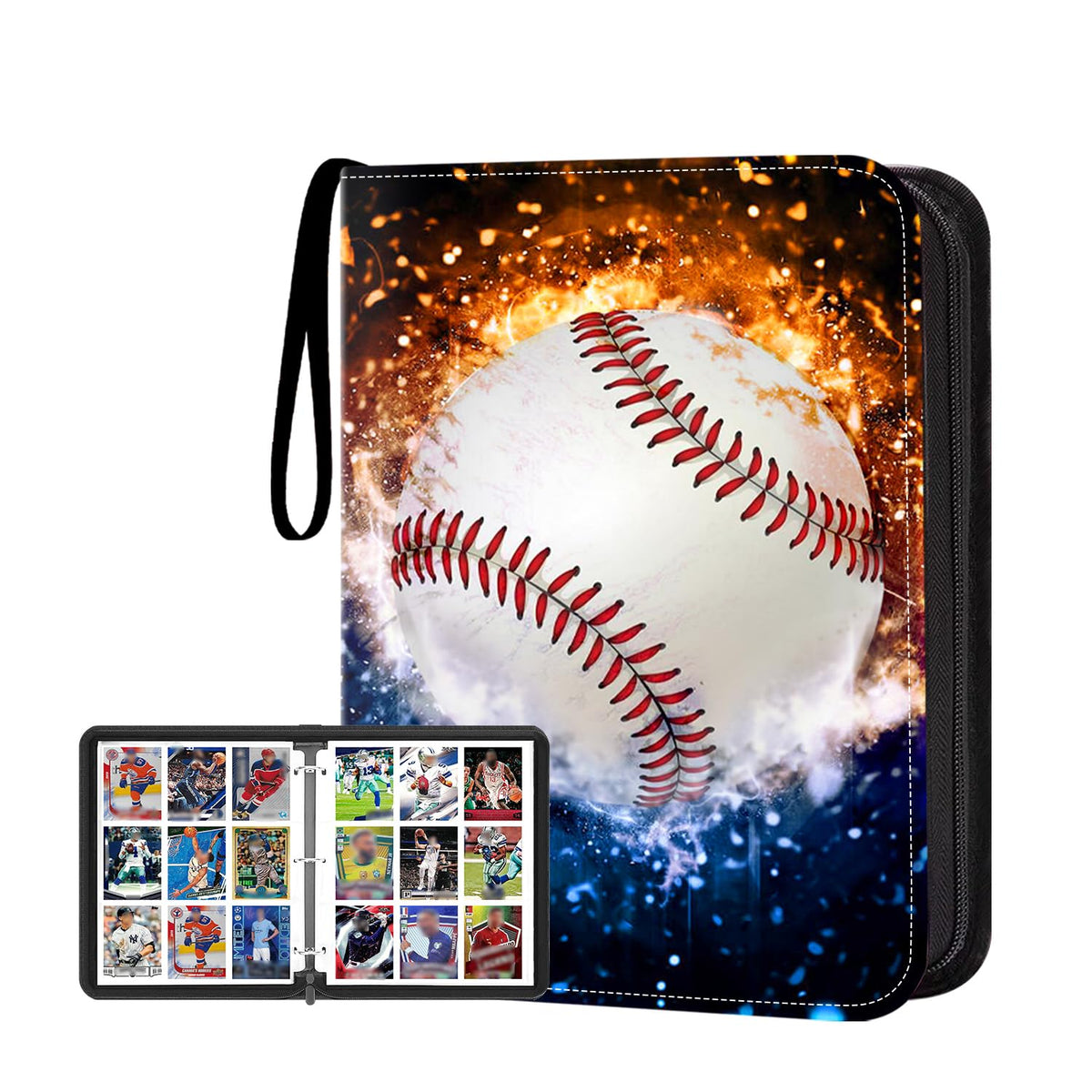 HESPLUS baseball-card-binder-gift-design is colorful and collector-friendly.