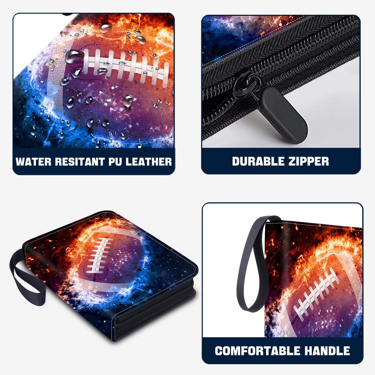 HESPLUS secure zipper keeps cards safe during transport.
