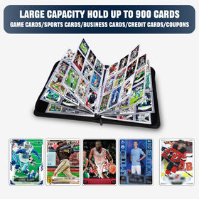 HESPLUS clear card sleeves let you view details without removal.