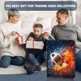 HESPLUS compatible with standard football, baseball, basketball and trading cards