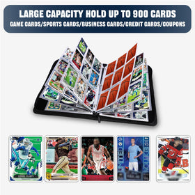 HESPLUS removable sleeves with 50 double-sided pockets for flexible organization.