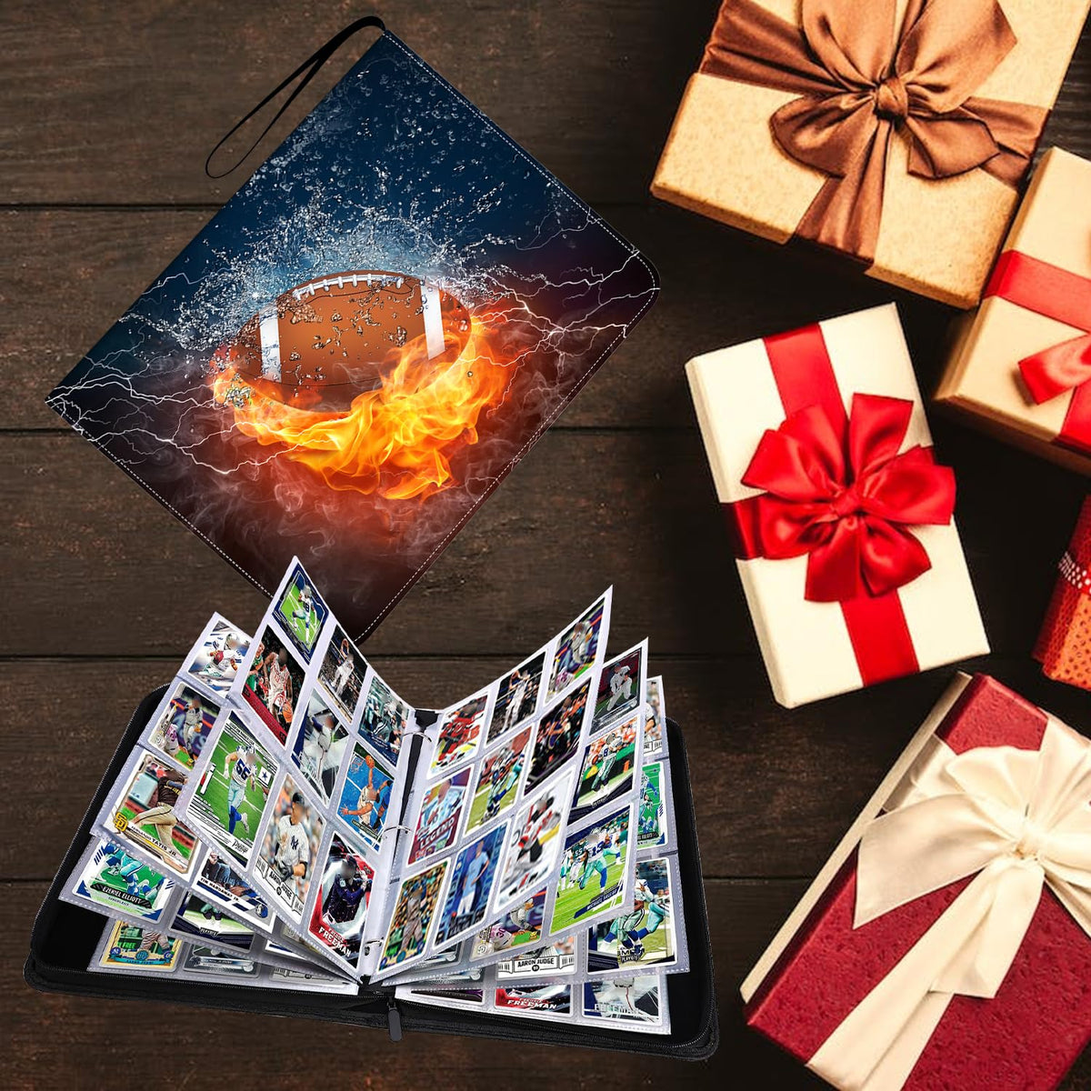 HESPLUS standard-size card holder fits most trading cards securely.