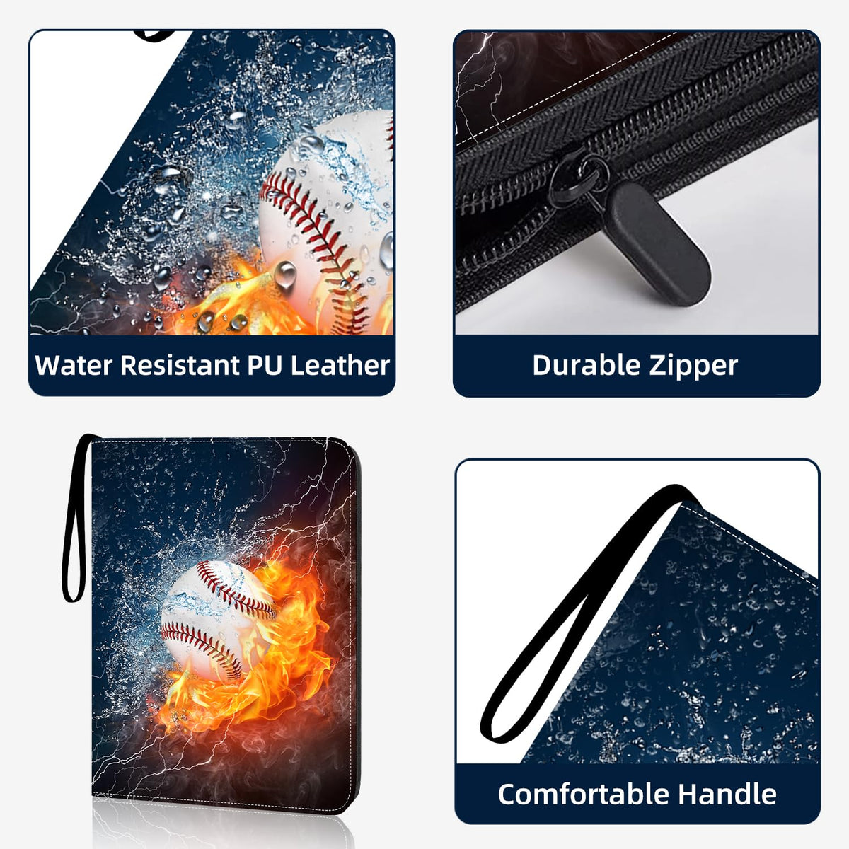 HESPLUS protective surface helps guard cards during travel.
