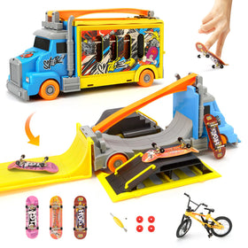 Hestiasko finger skatepark truck side view suited for open-ended play