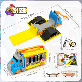 Hestiasko portable skatepark on the go with real wheels