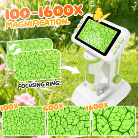 HEWEIMEI 1080P camera captures clear images for sharing discoveries.