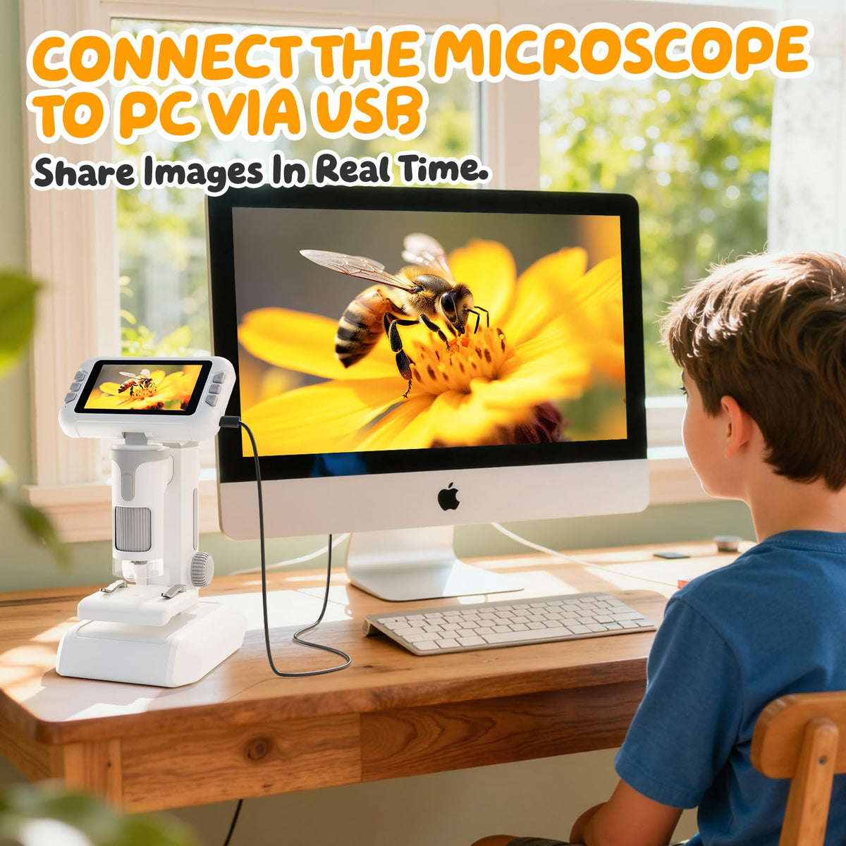 HEWEIMEI detachable 3in1 design supports desktop handheld field use