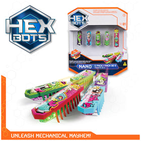 HEX BOTS Nano with street art design adds colorful flair to play area