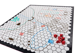 Hexers durable surface supports repeated drawing and erasing.