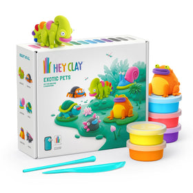 Hey Clay 15 Cans Set bright rainbow colors inspire imaginative play and color mixing