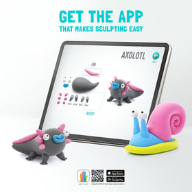Hey Clay 15 Cans Set interactive app guides and jokes to boost engagement
