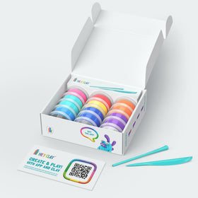 HEY CLAY Beasts Set sculpting tools enable kids to craft finer details.