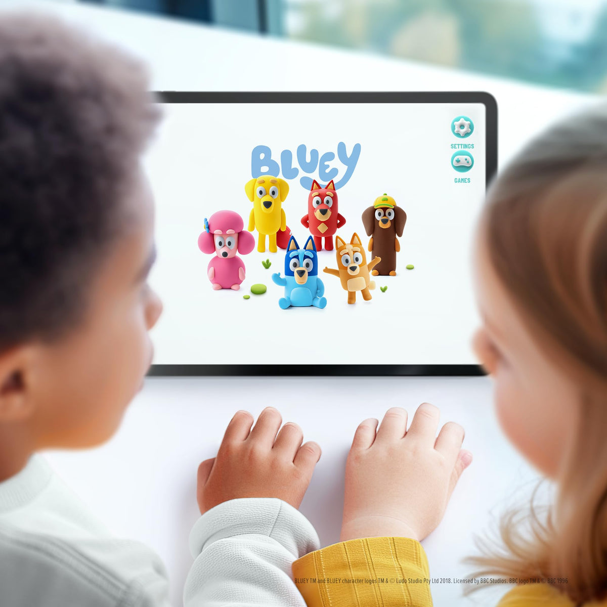 Colorful HEY CLAY figurines showing bright color mixing