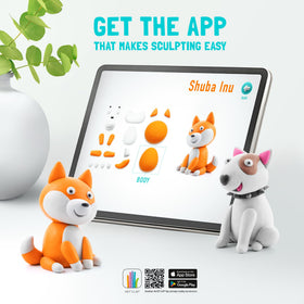 Hey Clay Dog Story colorful clay encourages creative expression and repeat play