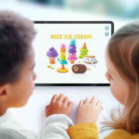 Hey Clay interactive instructions guide kids through steps and prompts for creativity.