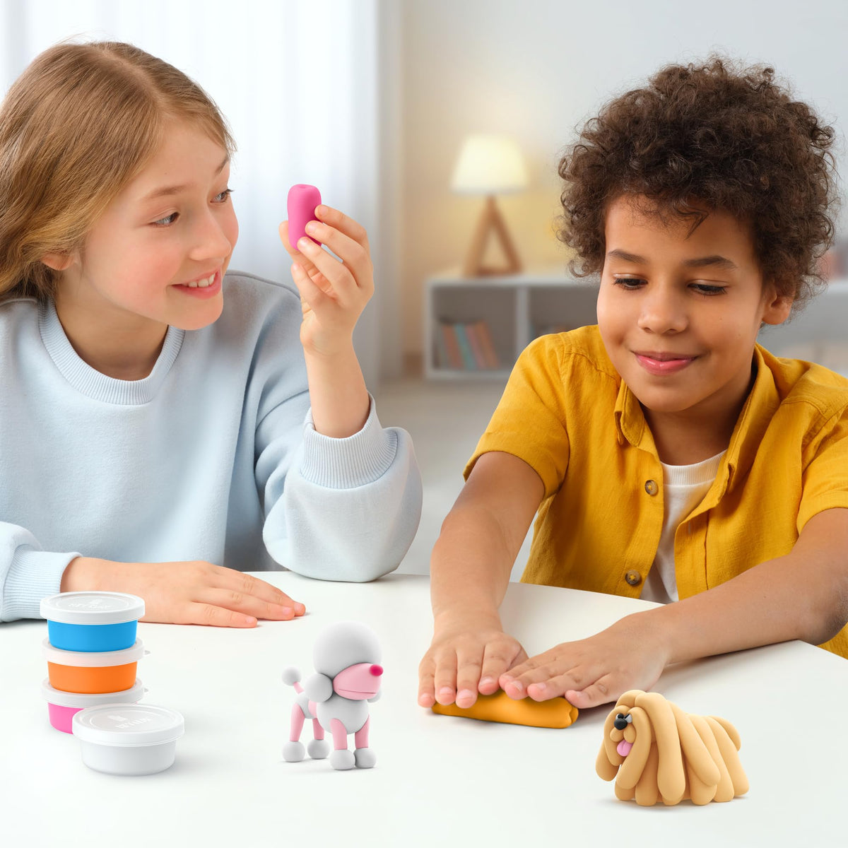 Hey Clay kid-friendly activity guide fosters storytelling and themed builds.