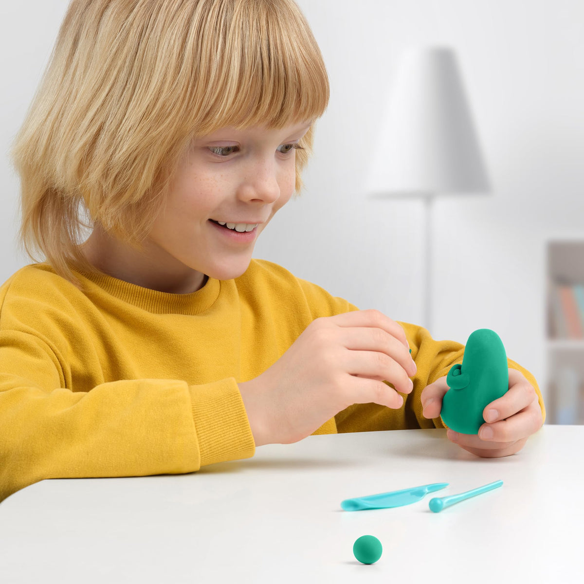 Non-toxic composition is kid-friendly for safe hands-on crafting