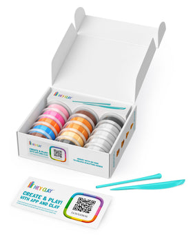 Hey Clay sculpting tools included for precise shaping and hours of creative practice.