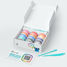 HEY CLAY sculpting tools arranged for easy shaping and creative figures
