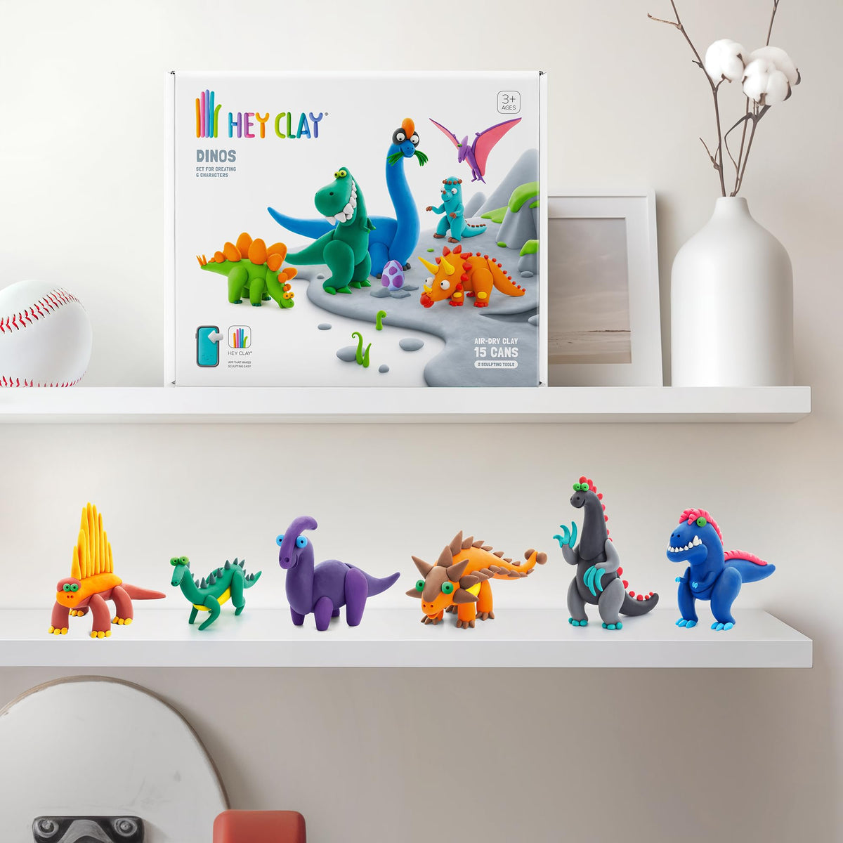 HEY CLAY storage-tins make tidy, reusable craft storage easy.