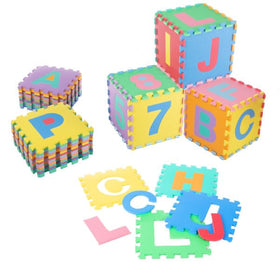 HEY! PLAY! Includes 24 border pieces to finish the mat edges.