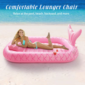 HeySplash large 72.8 by 49.2 inch size cushions adults and kids.